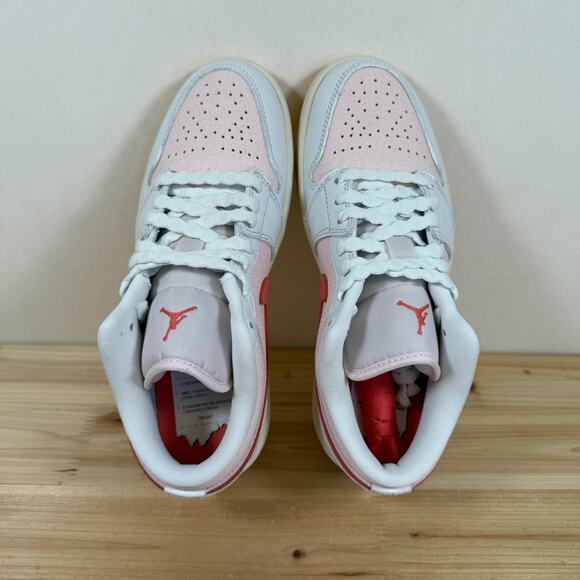 Air Jordan 1 Low SE shoes Strawberry Milkshake IB8156-133 Women\'s 8.5 White Pink main image 7